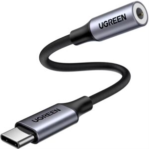 Adaptateur UGREEN USB-C vers Jack 3,5 mm – Tressé